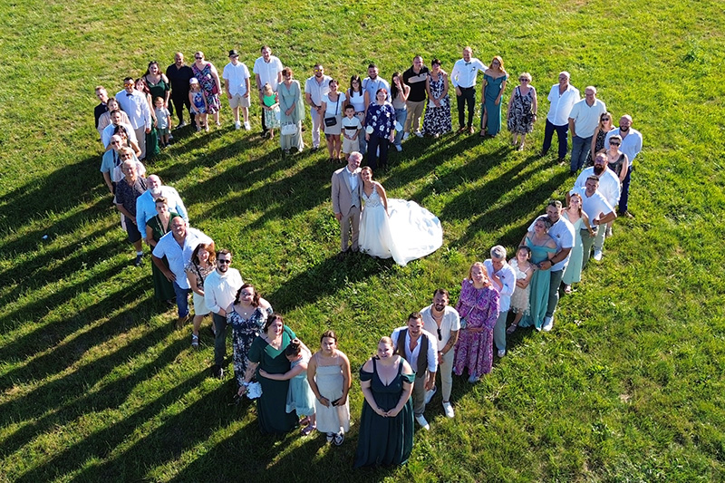 Photo aérienne Grand Groupe par drone