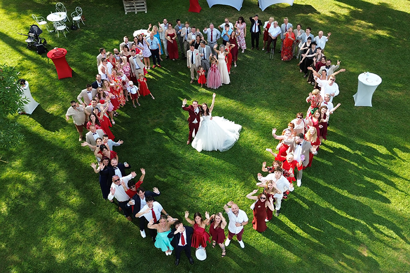 Photo aérienne Grand Groupe par drone