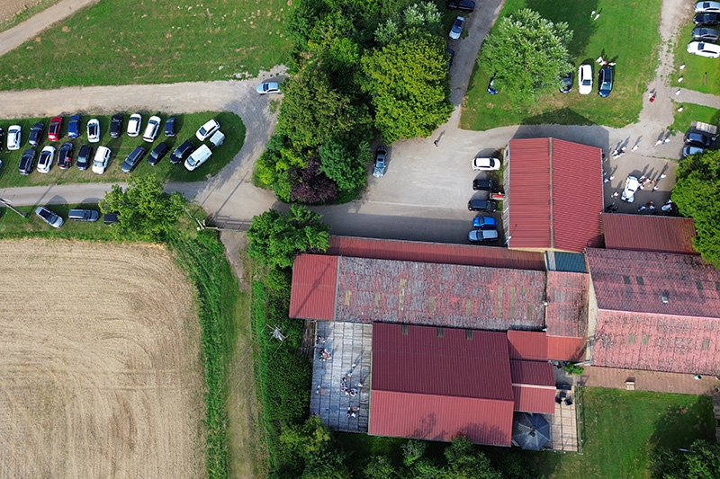 Photo aérienne Grand Groupe par drone