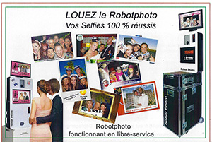 Borne Selfies, Robot Photo, Photomaton, Photobooth